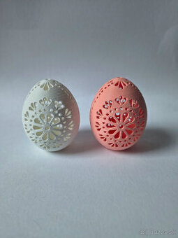 3D tlačené veľkonočné vajíčka