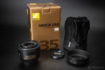 Objektív Nikon DX AF-S Nikkor 35mm f/1.8G