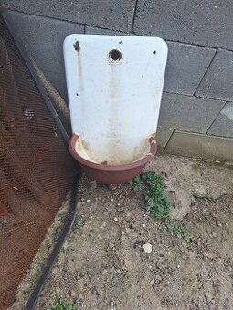 Liatinove smaltované umývadlo 1