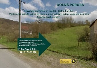 1080m2 Stavebný pozemok - Dolná Poruba