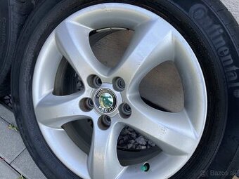 Orig. Alu disky 15 5x100 Fabia Roomster , leon ,Ibiza ,octa