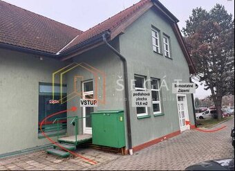 Pronájem kanceláře 15,6 m² ve Slavičině u Luhačovic
