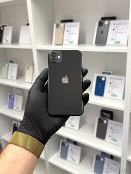 ZÁRUKA 2 ROKY /  Apple iPhone 11 64GB Black, 100% ZDRAVIE