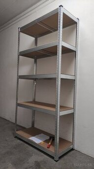 Zadarmo zaveziem kvalitné regále 180x90x40cm, 175kg/polica