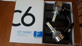 LED žiarovky h4, 36W 3800LM