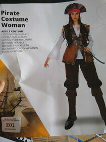 Pirátsky kostým pre ženy