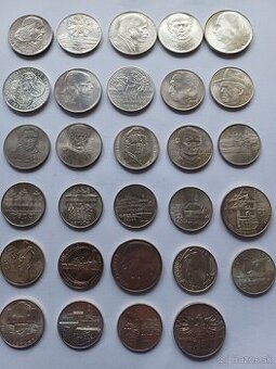 ČESKOSLOVENSKÉ MINCE 1957-1993