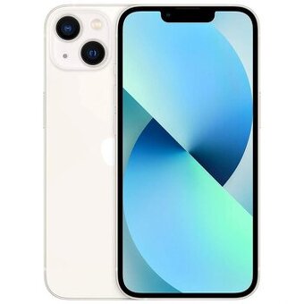 iPhone 13 bez škrabancov TOP STAV starlight biela 128GB