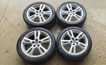 Originálne alu disky Škoda 6,5Jx16 + letné pneumatiky Barum