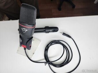 Mikrofón Trust GXT 212 Mico červený (Jack aj USB)