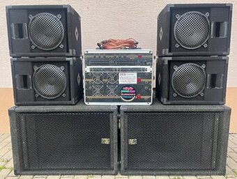 POCTIVÉ KOMPLET OZVUČENIE 4+2 = 3000W len za 2590,00€