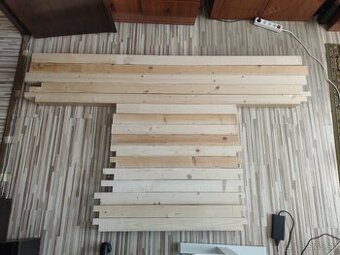 Hoblovane hranoly 80x80mm rôzne dĺžky