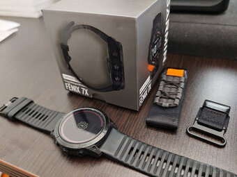Predám Garmin Fēnix 7X Sapphire Solar (51 mm) – výborný stav