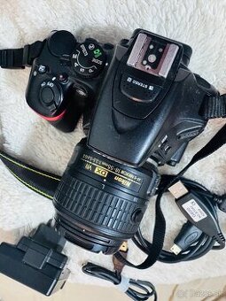 Zrkadlovka Nikon D5500 18-55 VR II Kit (čierna)