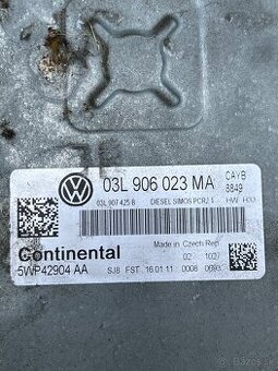 Riadiaca jednotka motora vw polo 1.6 tdi