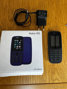 NOKIA 105-4th.Edition,zánovná