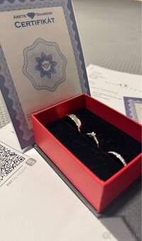 Diamantové prstene, obrúčky + zásnubný,
