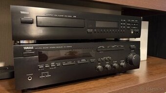 Yamaha receiver+cd player