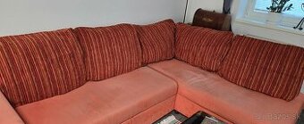 rohová rozkladacia sedačka