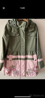 Detská prechodná bunda 128 cm Poivre blanc