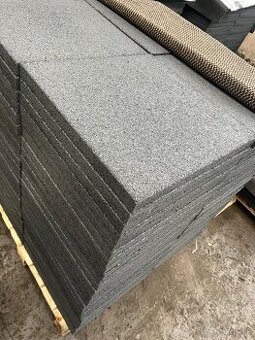 Gumová podlaha sivá