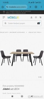 Jedálenský stôl 140x80