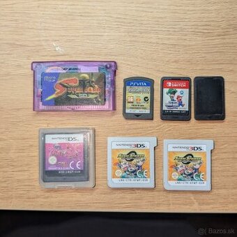 Hry na Nintendo Switch, Switch 2, 3DS, PS Vita