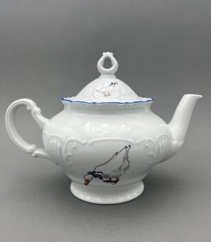 Kávová/čajová kanvička s motívom husí, MZ