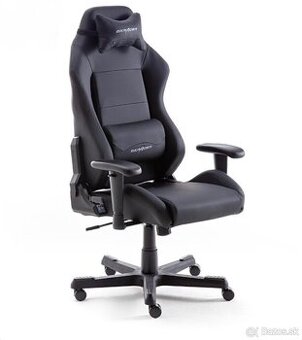 DXRACER herná stolička čierna - nová