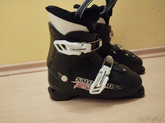 Detské lyžiarky Salomon veľkosť 33 – 2 pracky