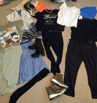 MEGA damsky balik, velk 46 + obuv 37 a 38