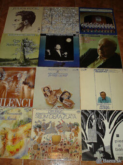 predám literárne LP platne a poviedky