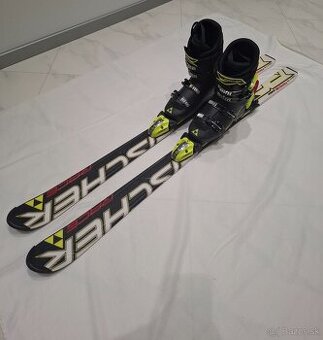 Lyžiarsky set Fischer čierny