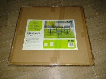 3set balkónové sedenie