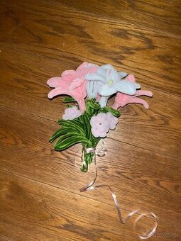 🌸 Ručne vyrábané kvety z pipe cleaners na objednávku 🌸