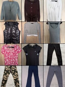 Predám balík dámskeho oblečenia + darček