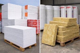 MInerálna vlna MV , Polystyrén EPS , sieťka sklotex , kotvy