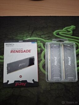 DDR4 Kingston FURY Renegade 32GB (2x16GB) 3600 MHz