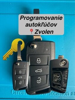 🔑 Výroba a programovanie autokľúčov – Zvolen a okolie