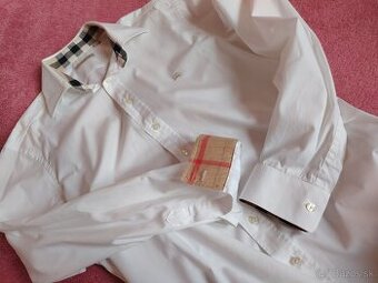 Originálna pánska košeľa Burberry Brit – Veľkosť XL (Slim/St