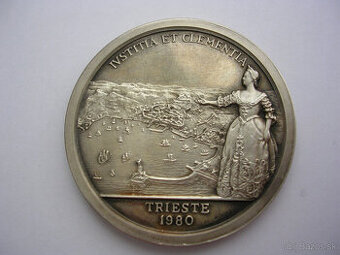 AR medaila M. Theresia - 200. výročie úmrtia - prístav Terst