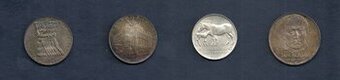 Pamätné strieborné mince ČSSR 1977 - 1987