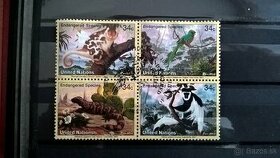 Poštové známky č.69 - Spojené národy - Viedeň - fauna III.