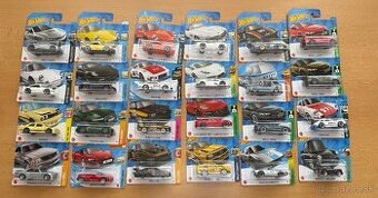 Hot wheels zbierka - rôzne druhy