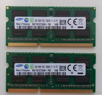 8GB DDR3L 1600Mhz SODIM Samsung