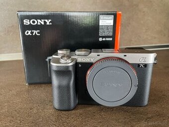 Sony A7C (telo) silver