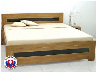 Manželská posteľ 160 cm Salvatore (masív)