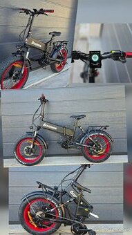 Skladací výkonný elektrobicykel - bafang 750w