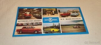 Reklamní pohled ŠKODA 100 110LS 110R Rally
