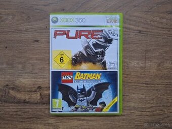 Hra na XBOX 360 - LEGO Batman The Videogame + Pure